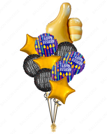 Thumbs Up, Happy Birthday - Balloon Surprise