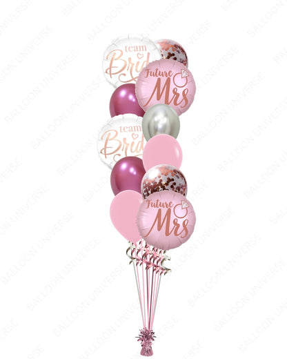 Rose Gold & Pink Bridal Celebration Set