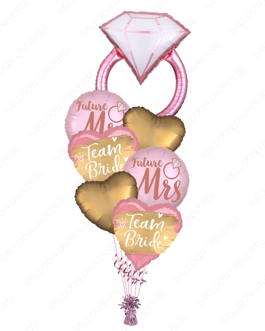 From Miss to Mrs. Balloon Bouquet