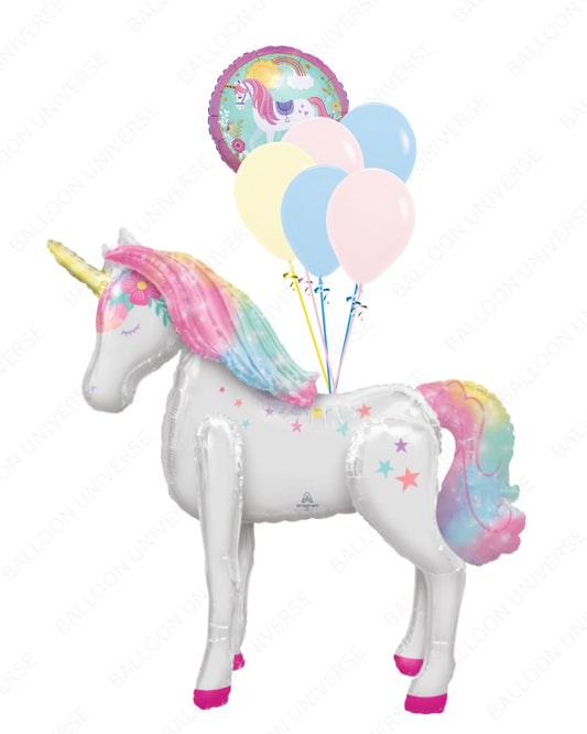 Whimsical Unicorn Pastel Air Walker Bouquet