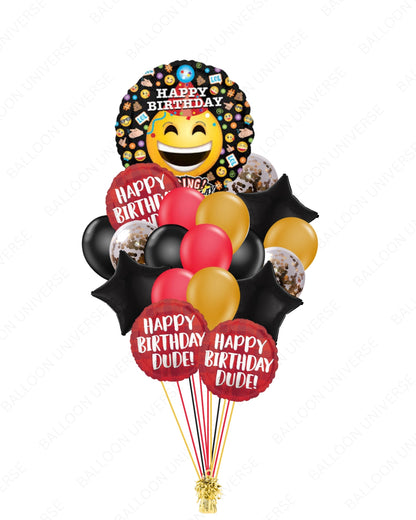 Happy Birthday, Dude! - Rock Balloon Pack