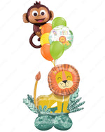 Giant Jungle Safari Baby AirWalker Balloon Bouquet