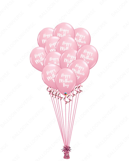 Happy Mother's Day Balloons - 12 , 24 & 36pcs