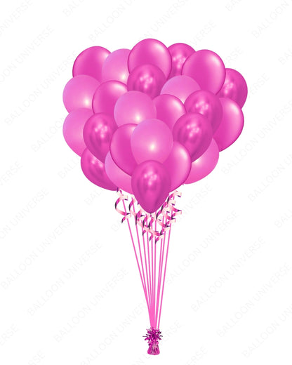 Bunch of Pink Balloons