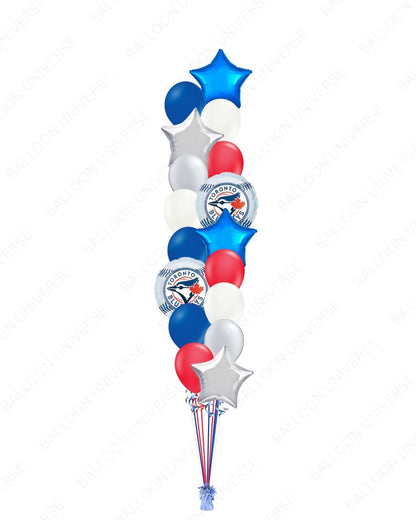 Toronto Blue Jays Foil Balloon Bouquet for Sports Events