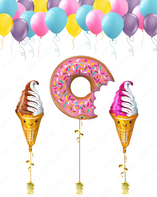 Sweet Treats Balloon Trio