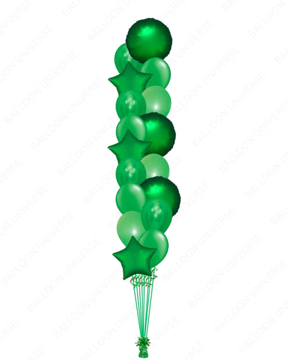 Green Balloon Bouquet