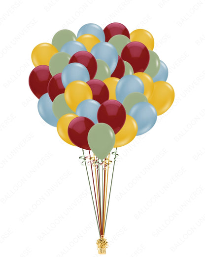 Multi-Color Latex Balloon Set
