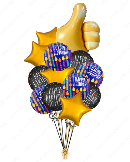 Thumbs Up, Happy Birthday - Balloon Surprise