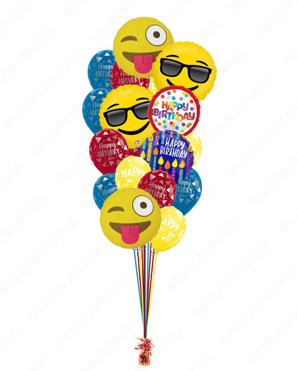 Laugh Like It’s Your Birthday – LOL Emoji Bouquet