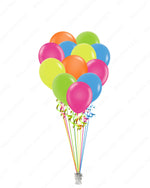Neon Party Balloons (12 - 36pcs)