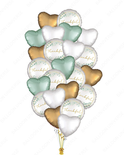 Thankful Heart Balloon Bouquet
