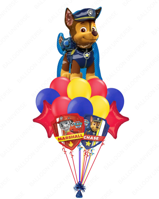 Paw Patrol Balloon Set - Chase & Marshall Mylars
