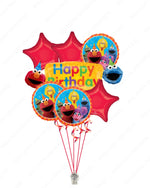Happy Birthday with Elmo & Friends - Sesame Street Balloons