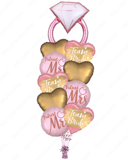 From Miss to Mrs. Balloon Bouquet