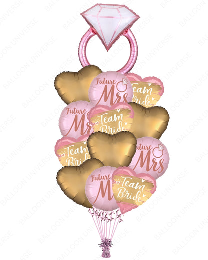 From Miss to Mrs. Balloon Bouquet