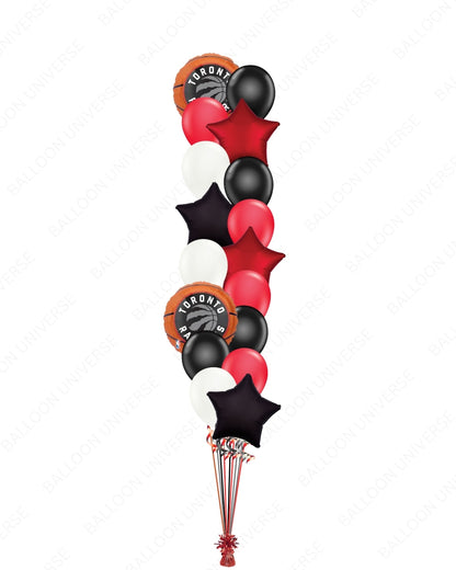 18" Basketball Toronto Raptors Balloon Bouquet