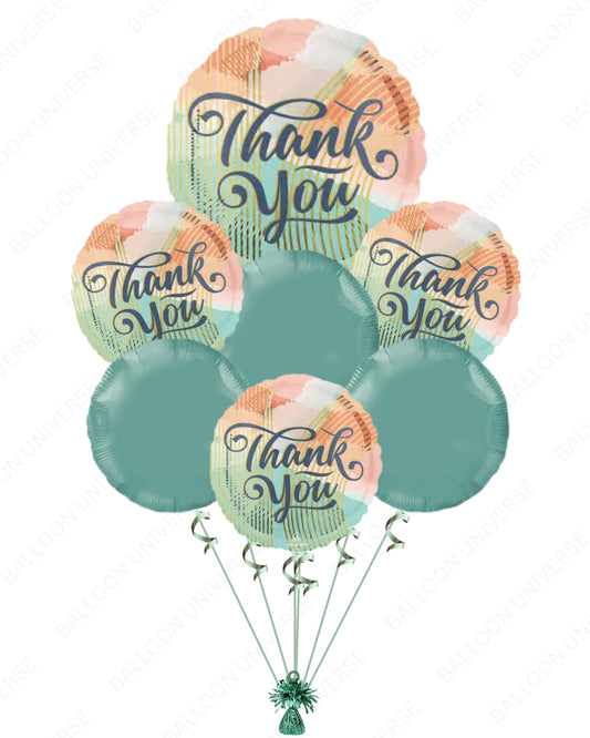 Supershape Thank You Balloon Display