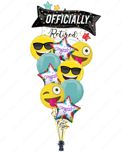 Officially Retired Foil Balloon Bouquet