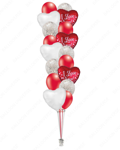 I Love You Balloon Bouquet