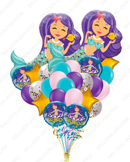 Mermaid Magic Balloon Bouquet