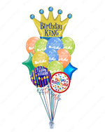 Celebrate Like a King - Birthday Balloon Set