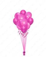 Bunch of Pink Balloons