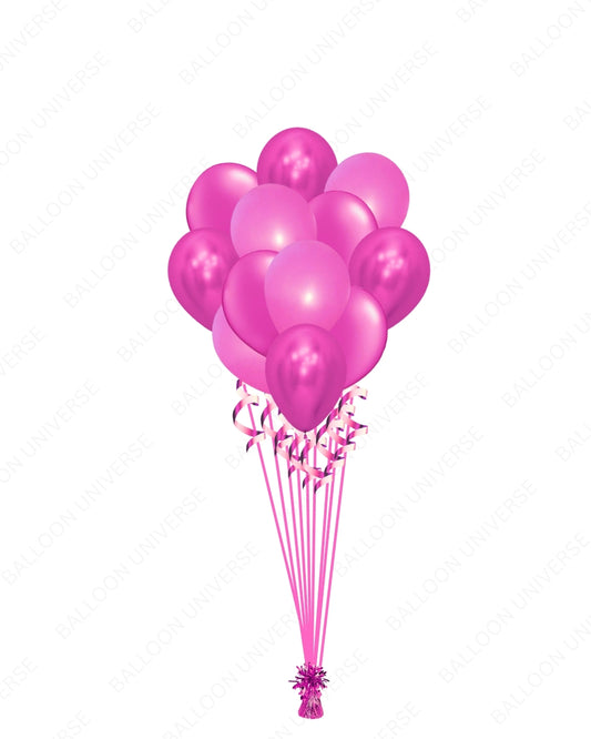 Bunch of Pink Balloons