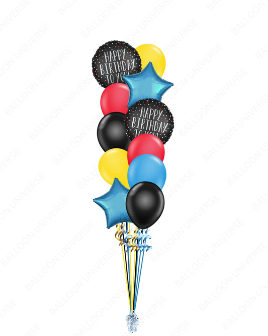Happy Birthday, Balloon Bouquet