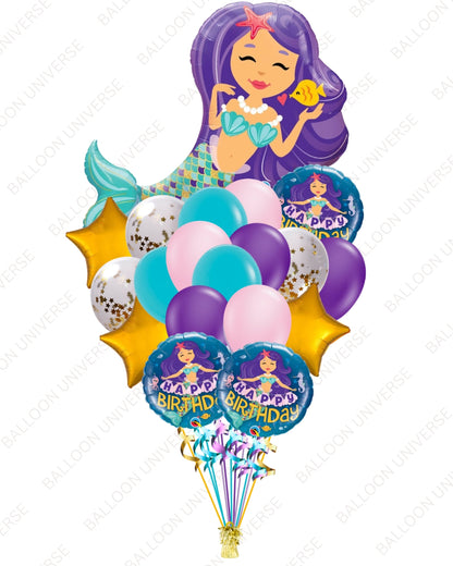 Mermaid Magic Balloon Bouquet
