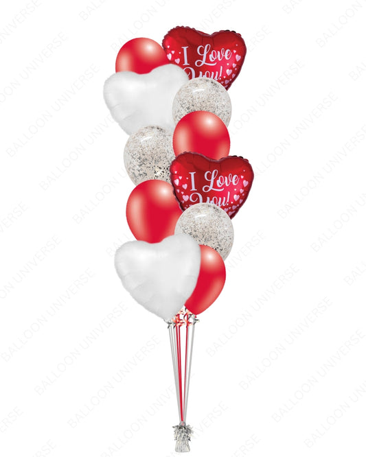 I Love You Balloon Bouquet