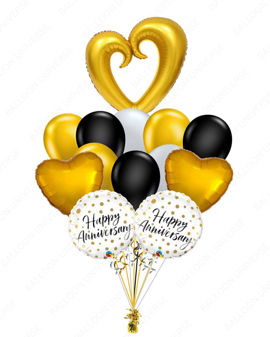 Happy Anniversary balloon Bouquet