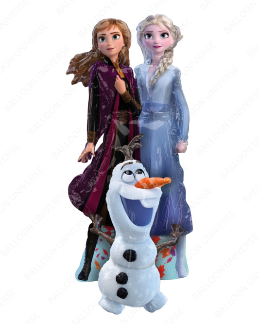Frozen Elsa, Anna & Olaf Standing Airwalker
