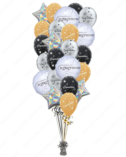Balloons, Love & Engagement Bliss!