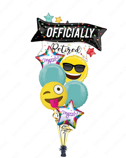 Officially Retired Foil Balloon Bouquet