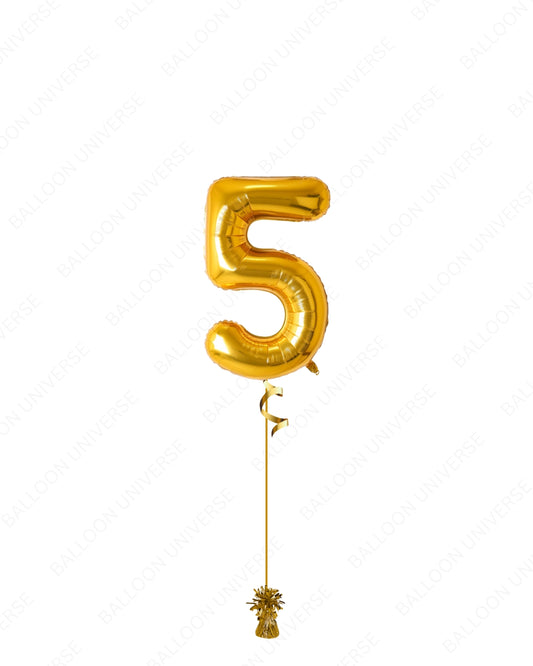 40’’ Customizable Number Foil Balloon