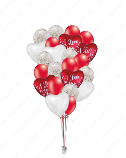 I Love You Balloon Bouquet