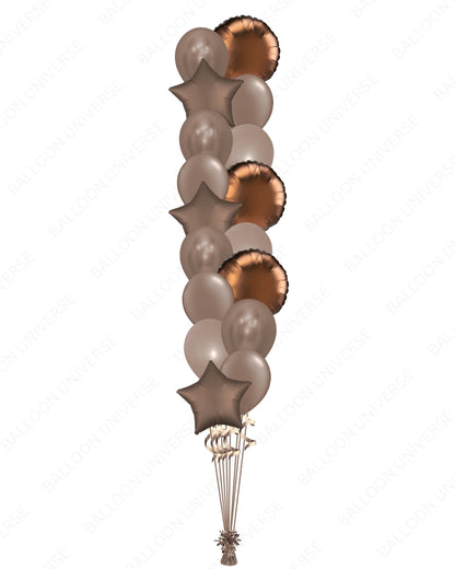 Brown Balloon Bouquet