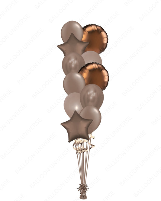 Brown Balloon Bouquet