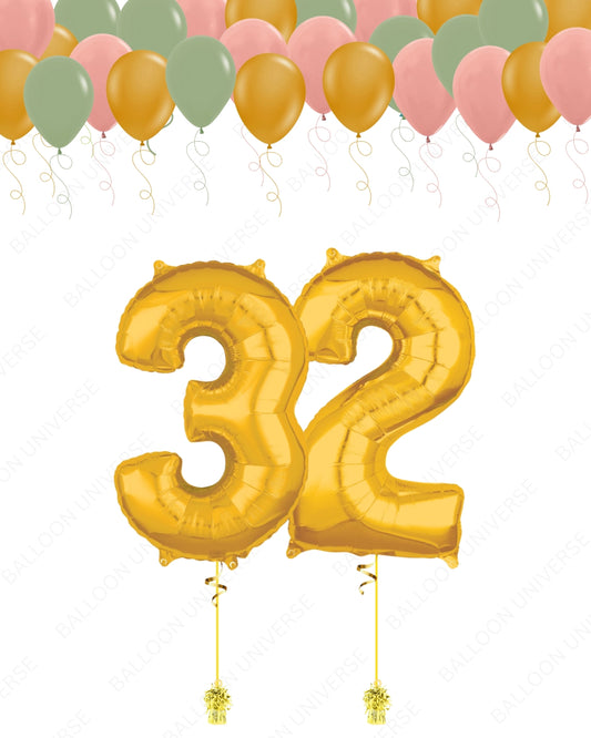 Eucalyptus Balloon Decor - Birthday to Milestone