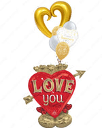 Large "Love You"  Happy Anniversary Airwalker