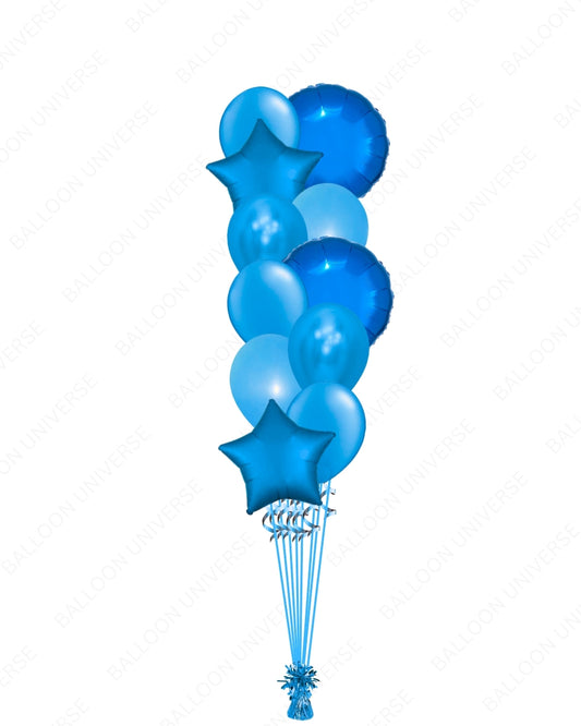 Blue Balloon Bouquet