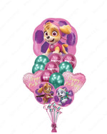 Paw Patrol Girls Party Supplies Balloon Decoration Bouquet