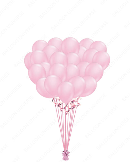 Pink Balloons - 12, 24 or 36 Pack