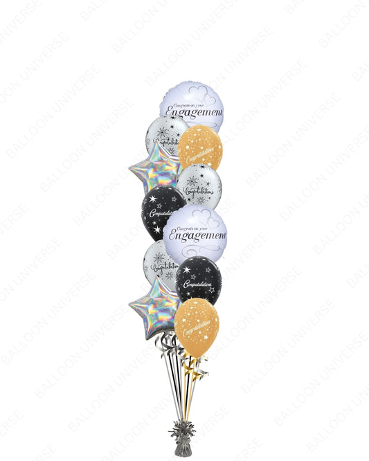 Balloons, Love & Engagement Bliss!