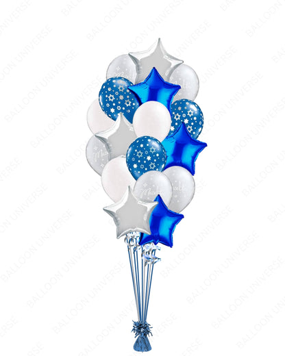 Let’s Celebrate - Star of David Balloon Set