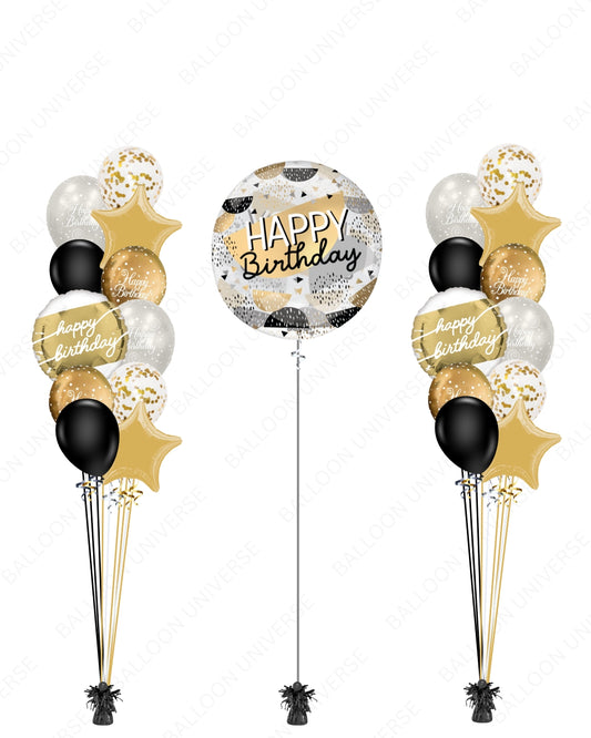 Elegant Birthday Bouquets With Orbz