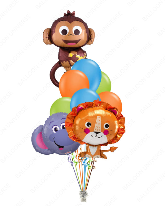 Roar, Stomp, & Swing - Zoo Balloon Set