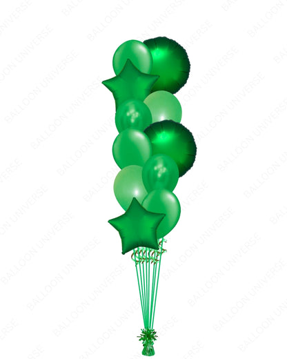 Green Balloon Bouquet