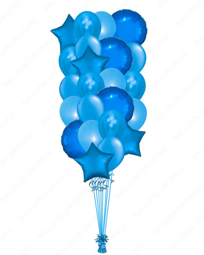 Blue Balloon Bouquet